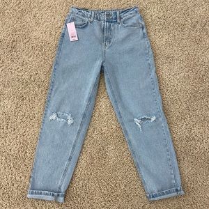 Super high waist mom jeans